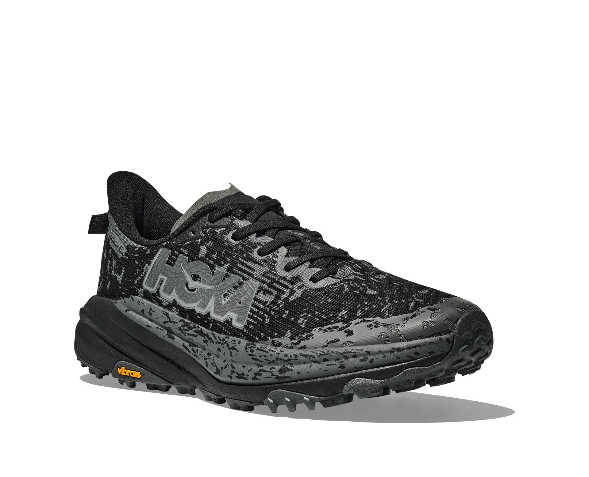 Hoka Men's Speedgoat 6 GTX in Black/Outer Orbit