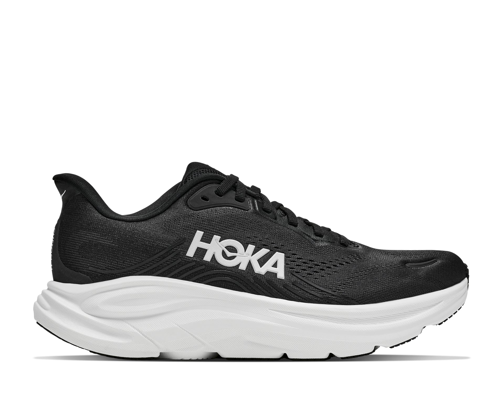Hoka Men's Clifton 11 in Black/White