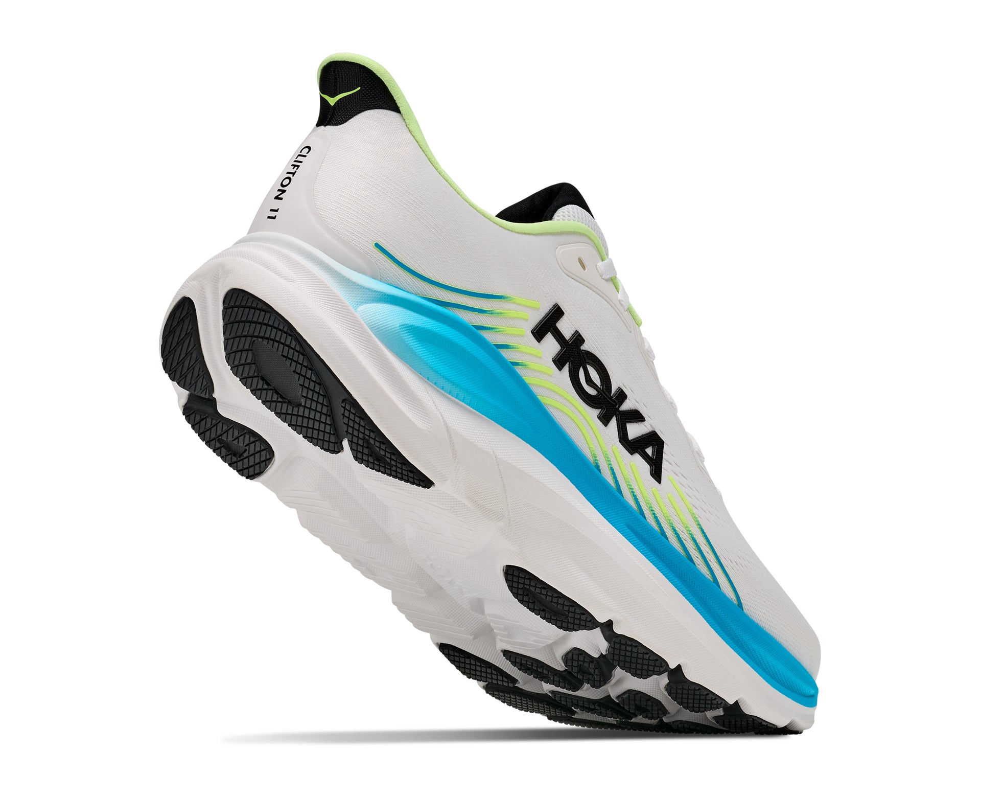Hoka Men's Clifton 11 in Frost/Black