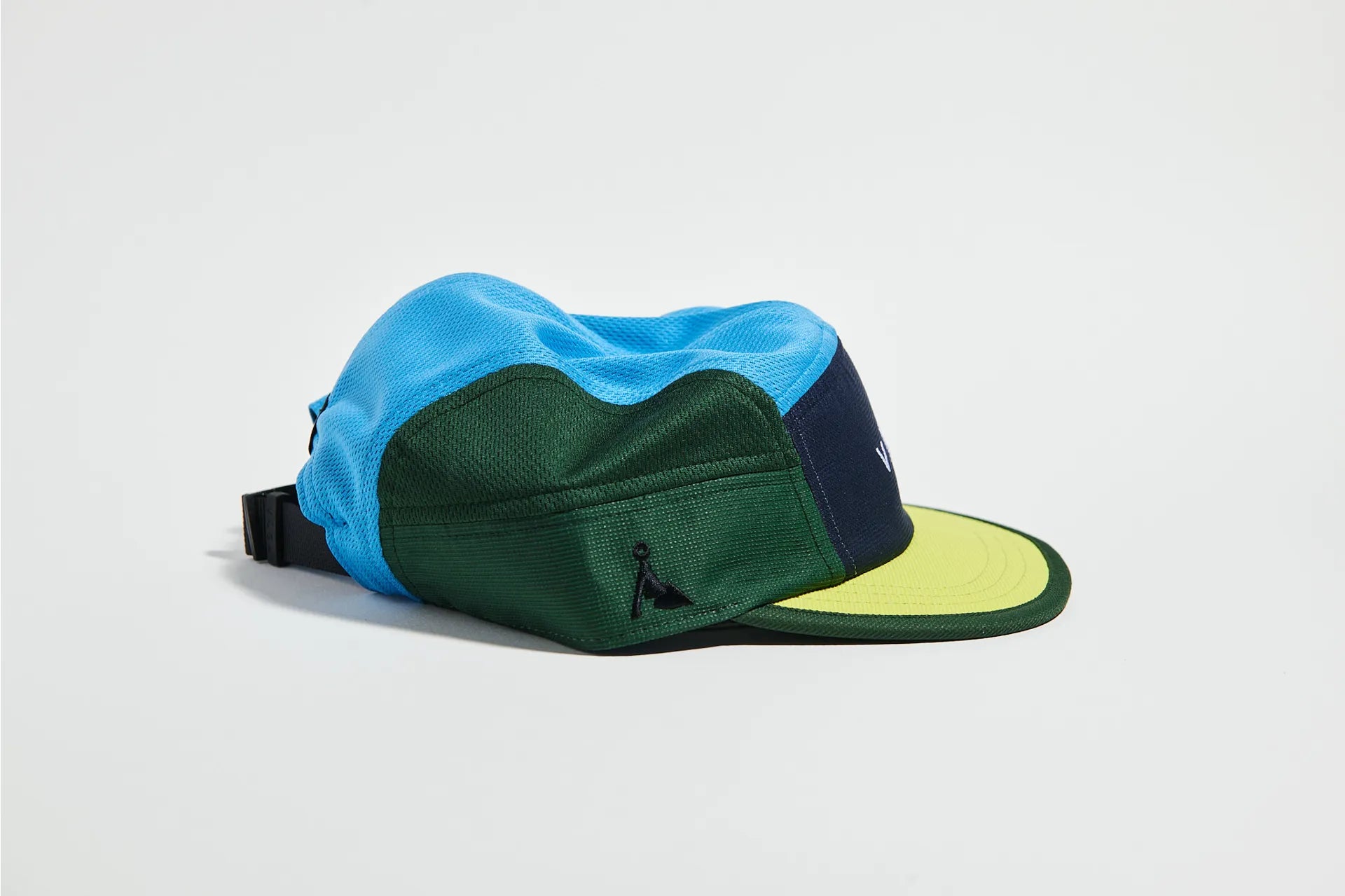 Vaga Club Cap in Bright Blue/Racing Green/Bright Yellow