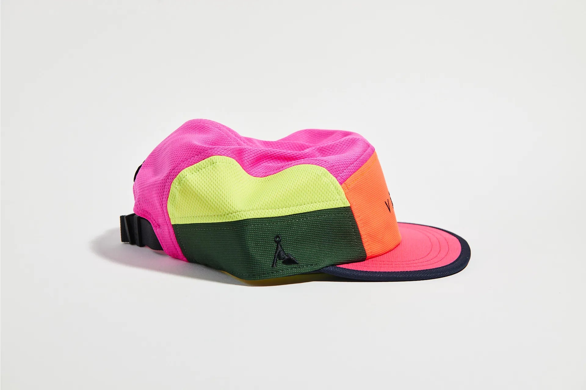 Vaga Club Cap in Neon Yellow/Green/Neon Pink/Navy Blue