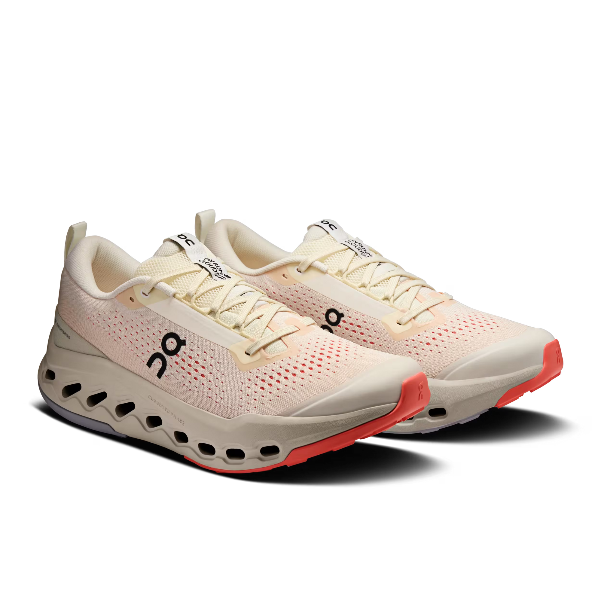 On Running Men's Cloudsurfer Trail 2 in Ivory/Ghost