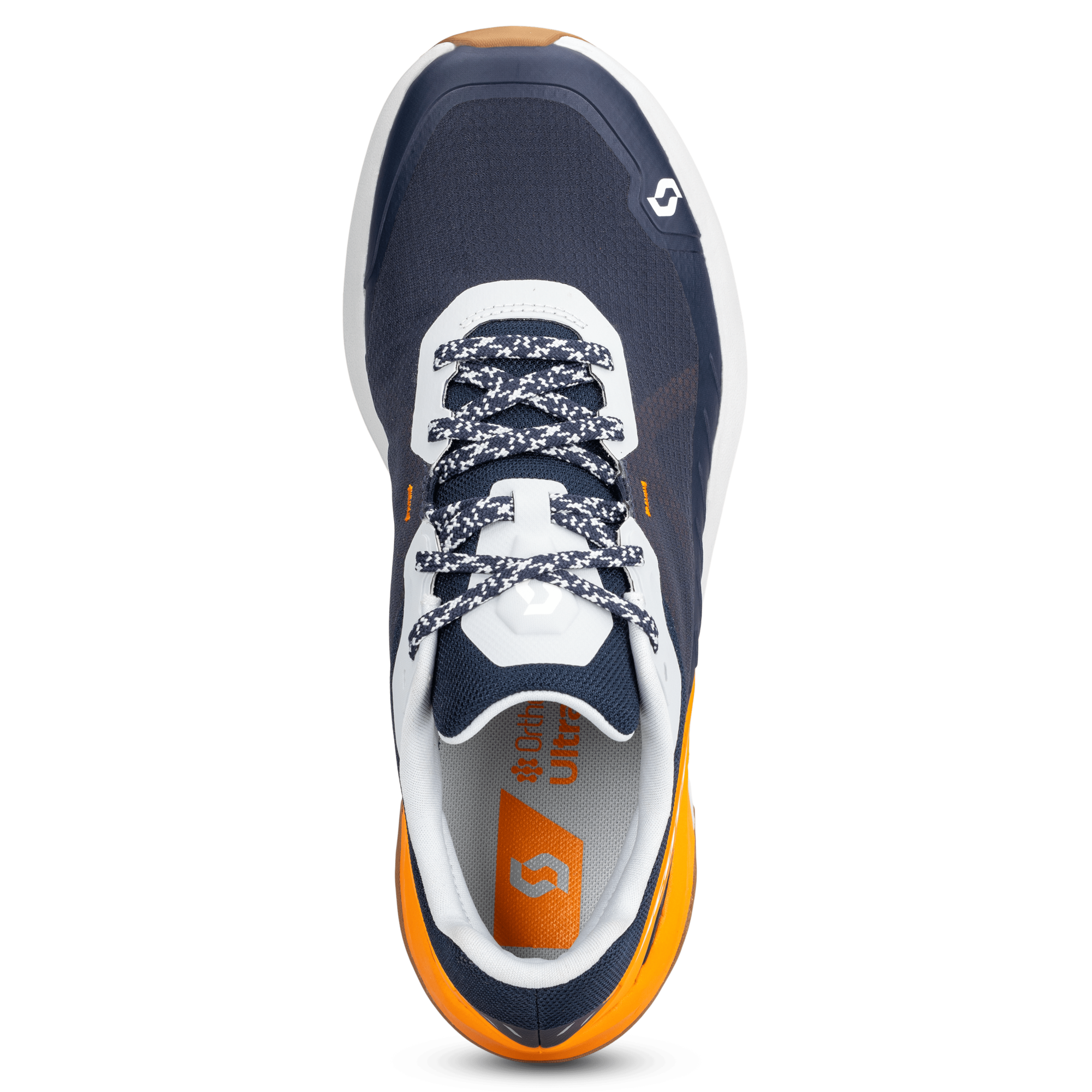 Scott Sports Men's Kinabalu 3 Shoes in Dark Blue/Flash Orange
