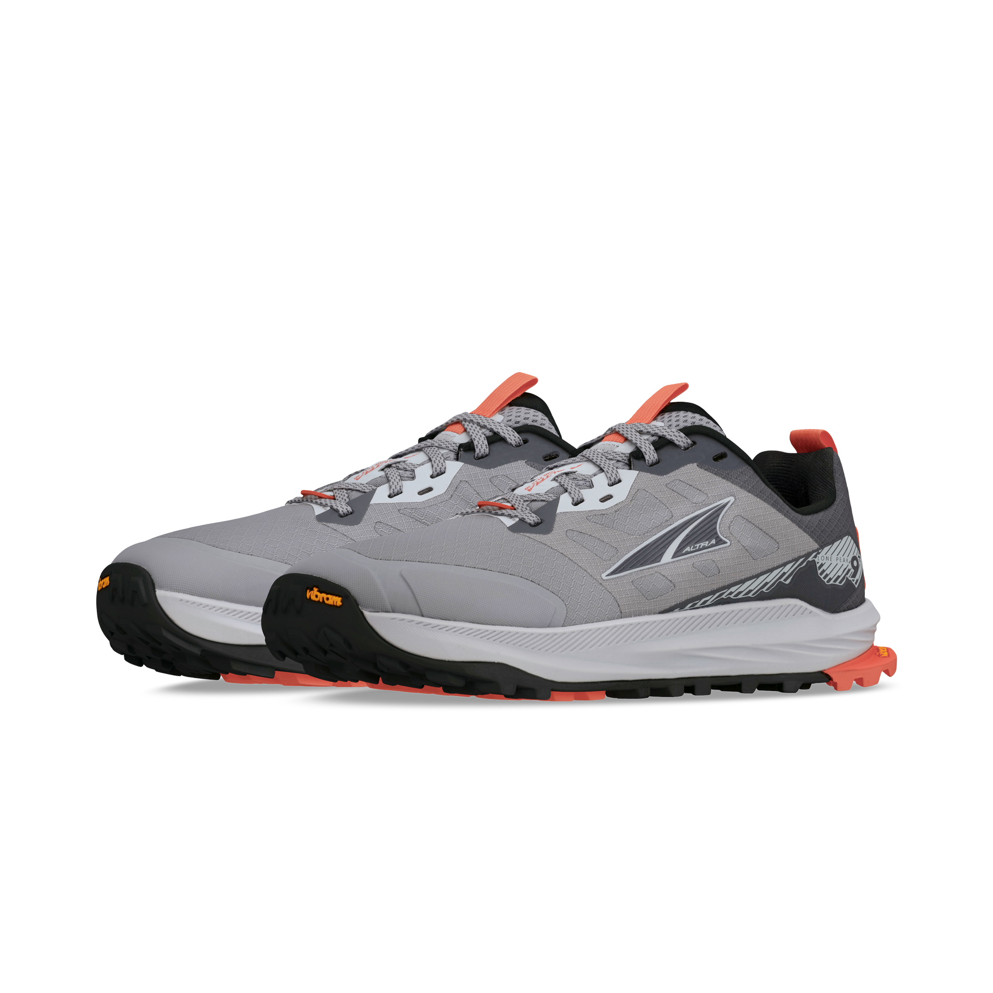 Altra Women's Lone Peak 9+ in Gray/Orange