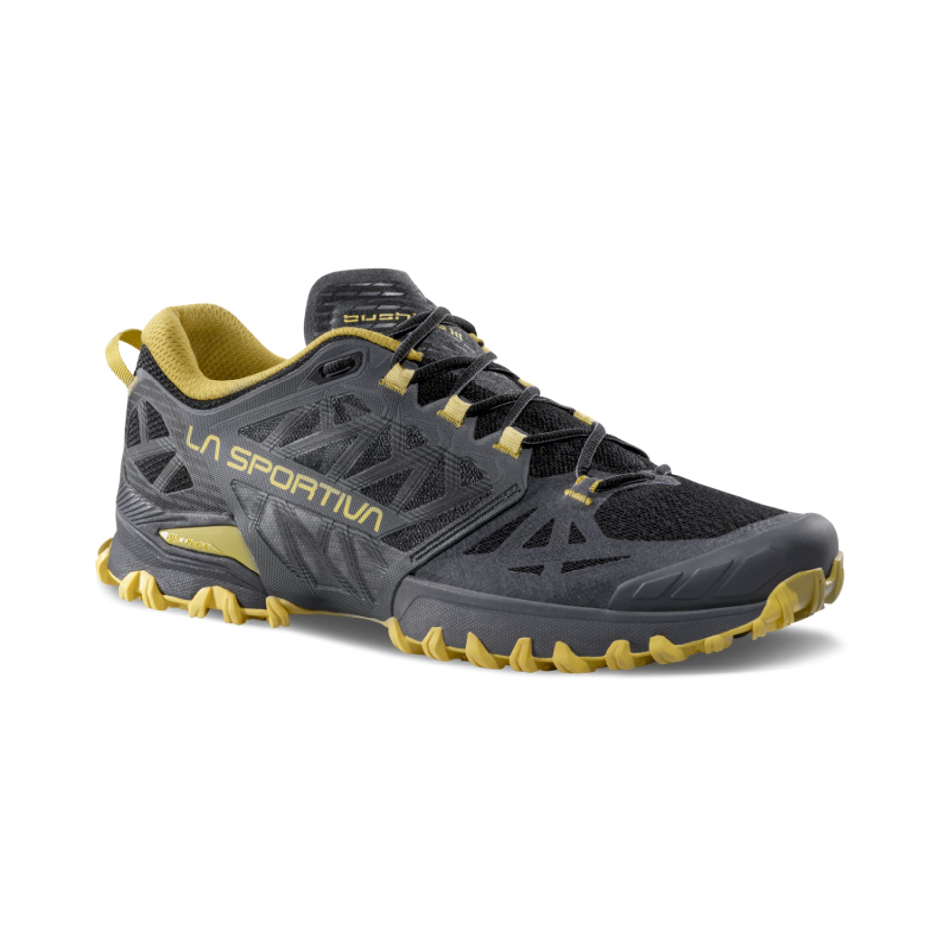 La Sportiva Bushido III Shoe in Black/Yellow