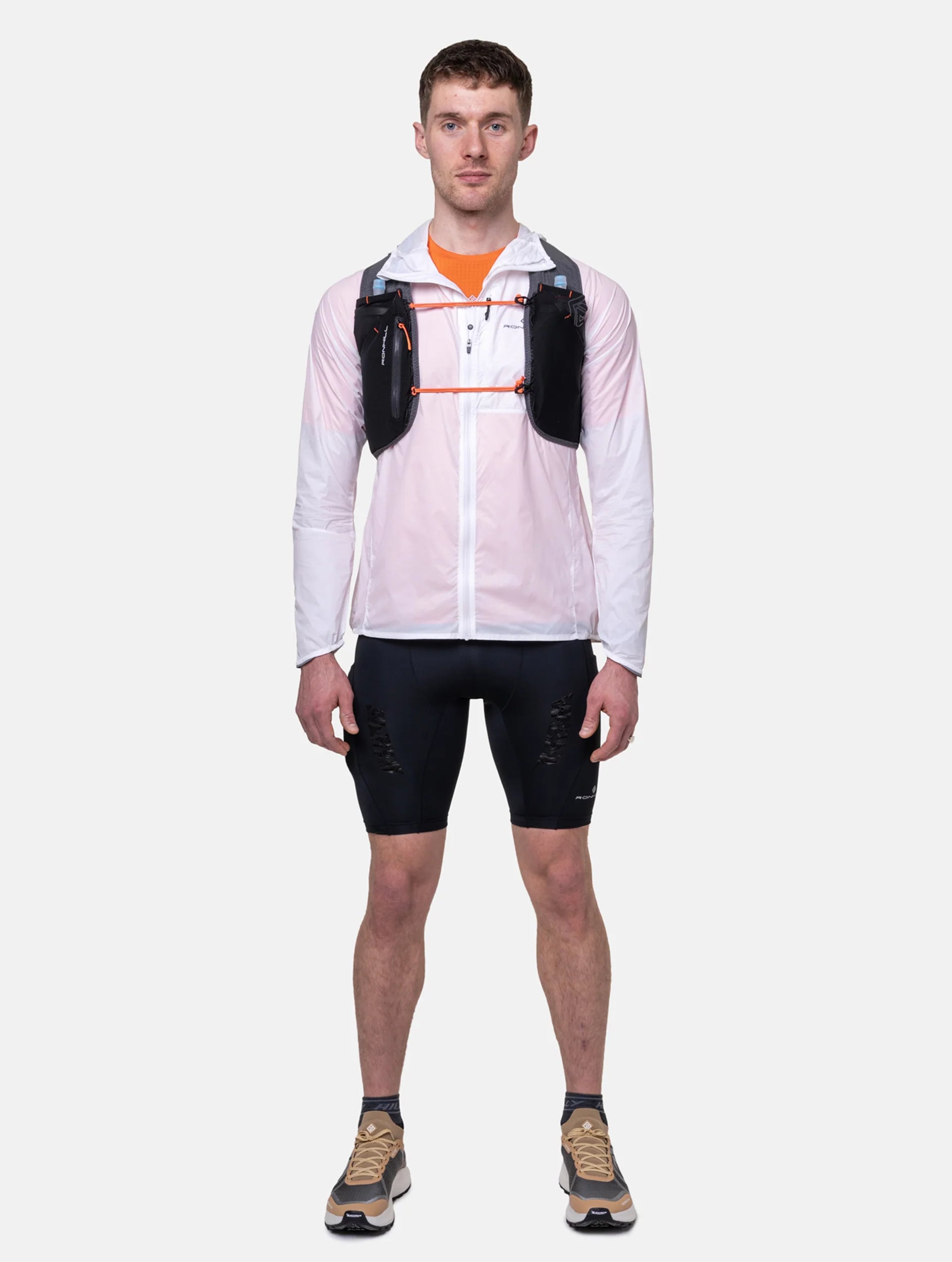 Ronhill Solus 5L Race Vest in Black/Ronhill Red