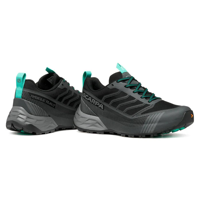 Scarpa Women's Ribelle Run LT WP in Anthracite/Aqua Green