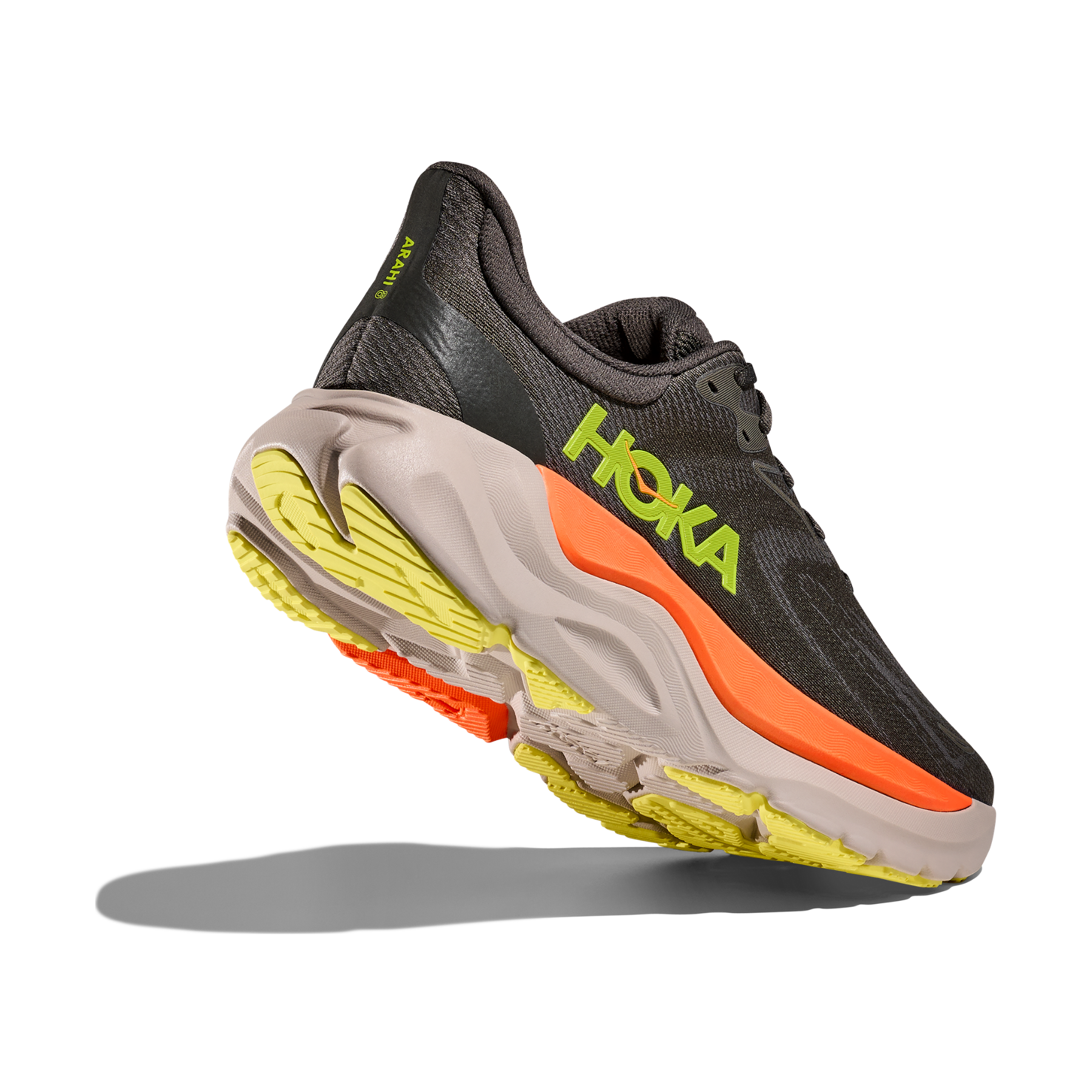 Hoka Men's Arahi 8 in Asphalt/Gravel