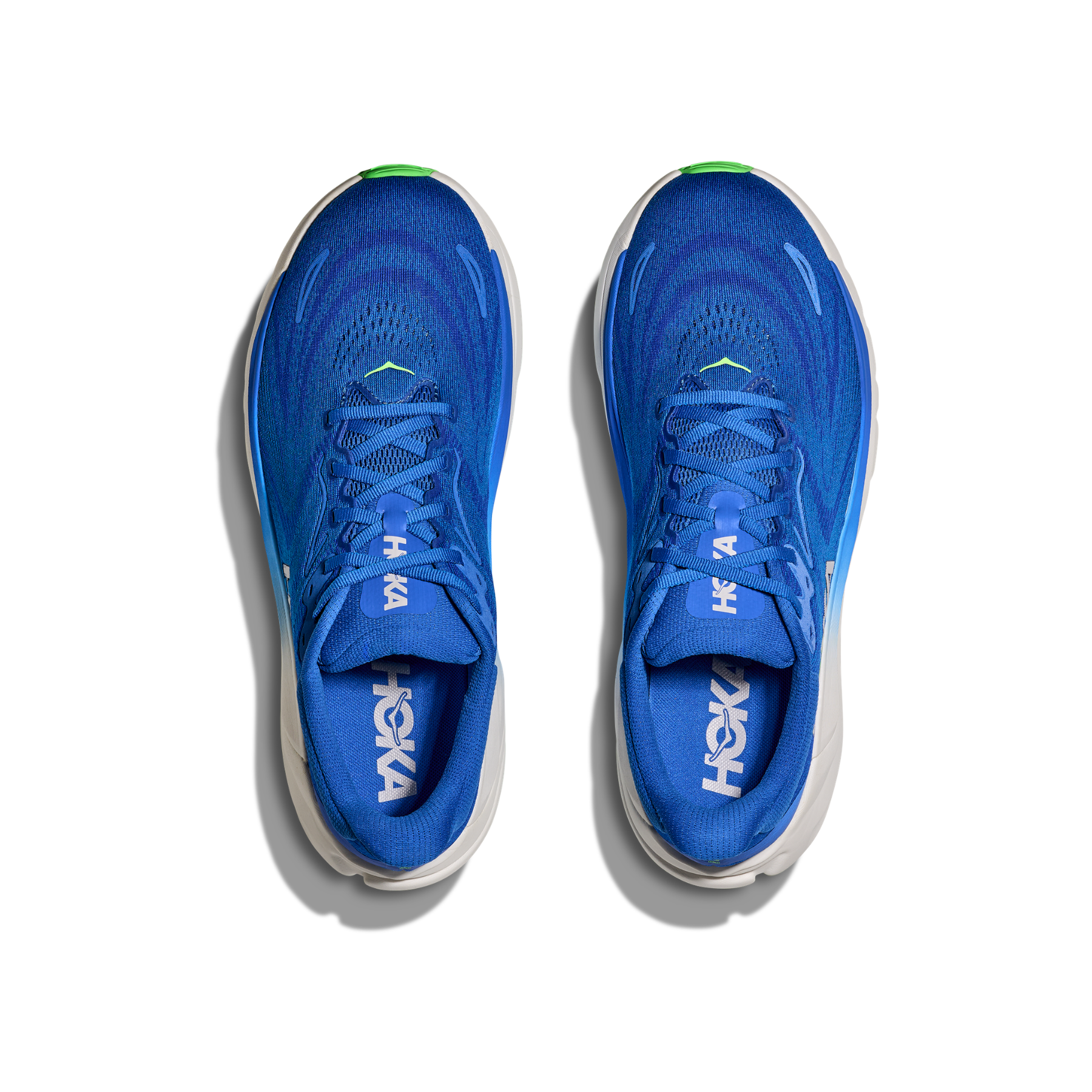 Hoka Men's Arahi 8 in Cobalt Blue/Neon Green