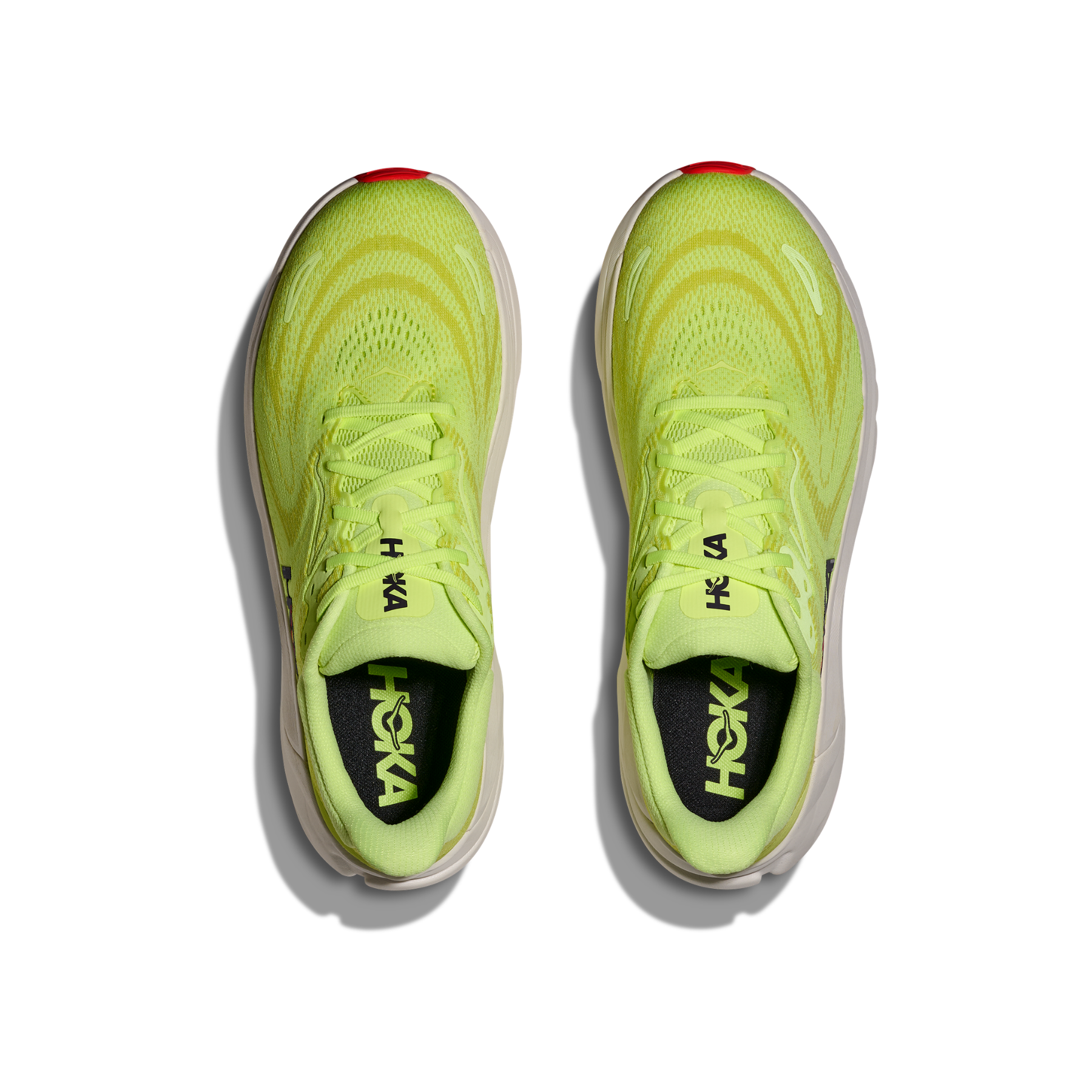 Hoka Men's Arahi 8 in Neon Yuzu/Neon Flame