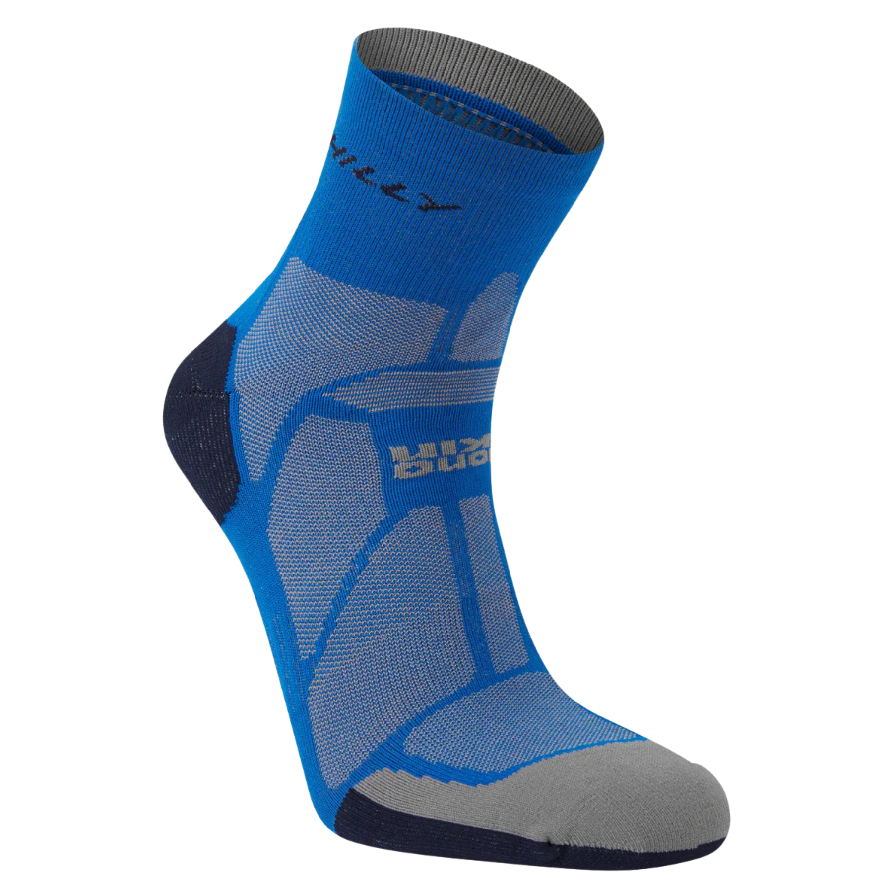 Hilly Marathon Fresh Anklet Min Socks in Cobalt/Iron