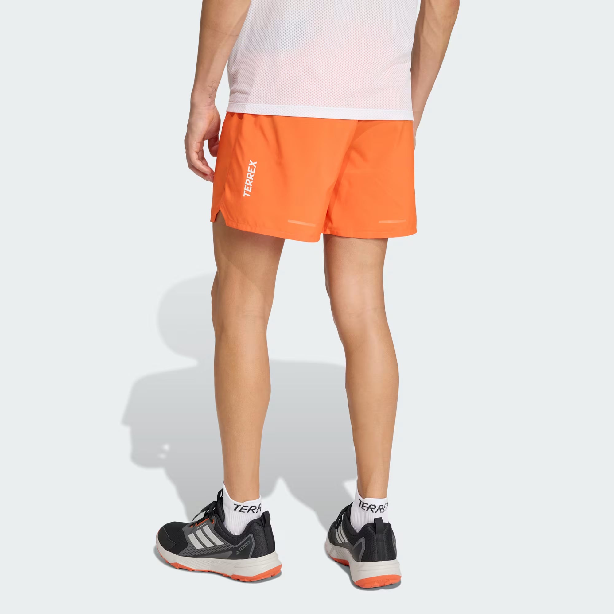 Adidas Men's XPR CLIMA365 9" Shorts in Siesmic Orange