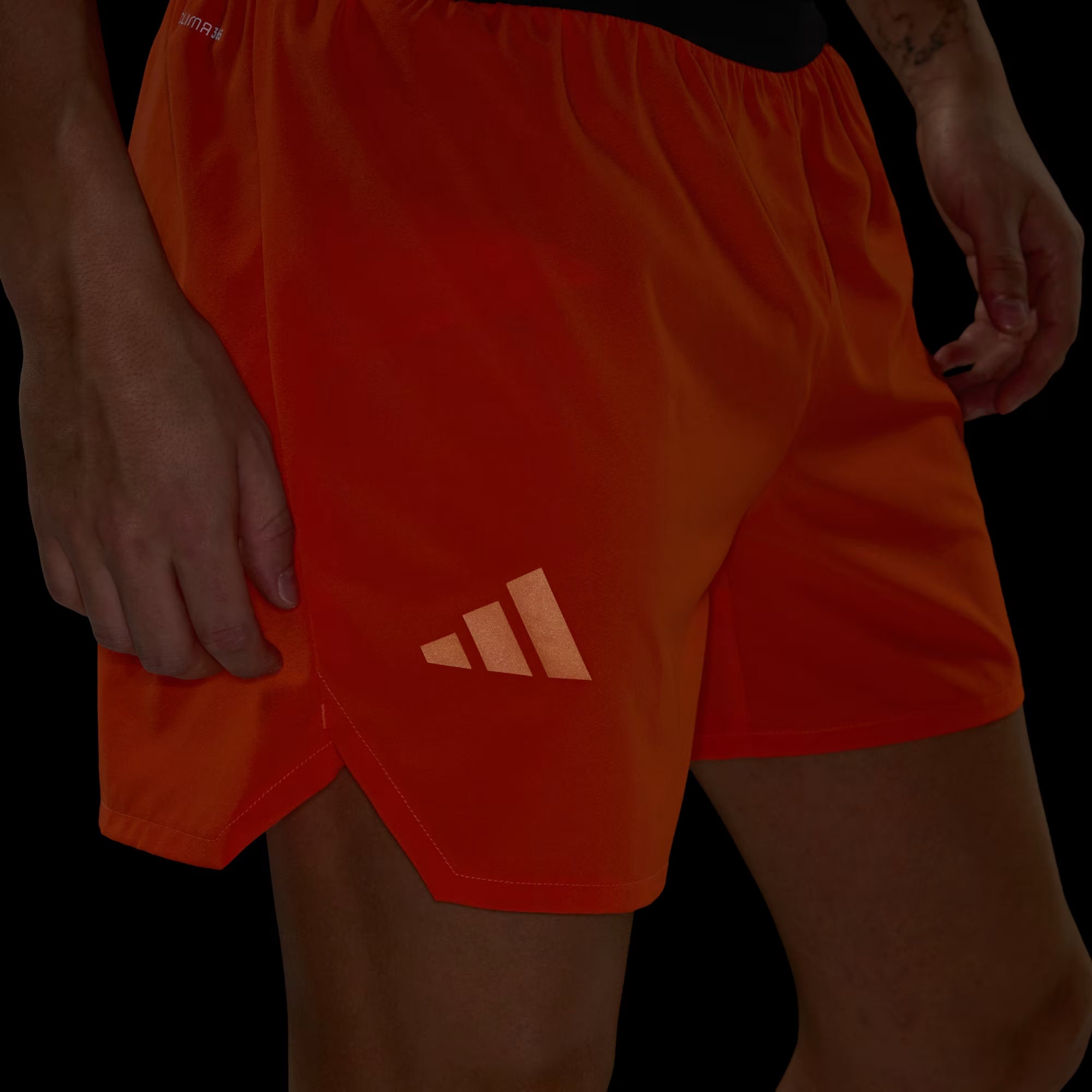 Adidas Men's XPR CLIMA365 9" Shorts in Siesmic Orange