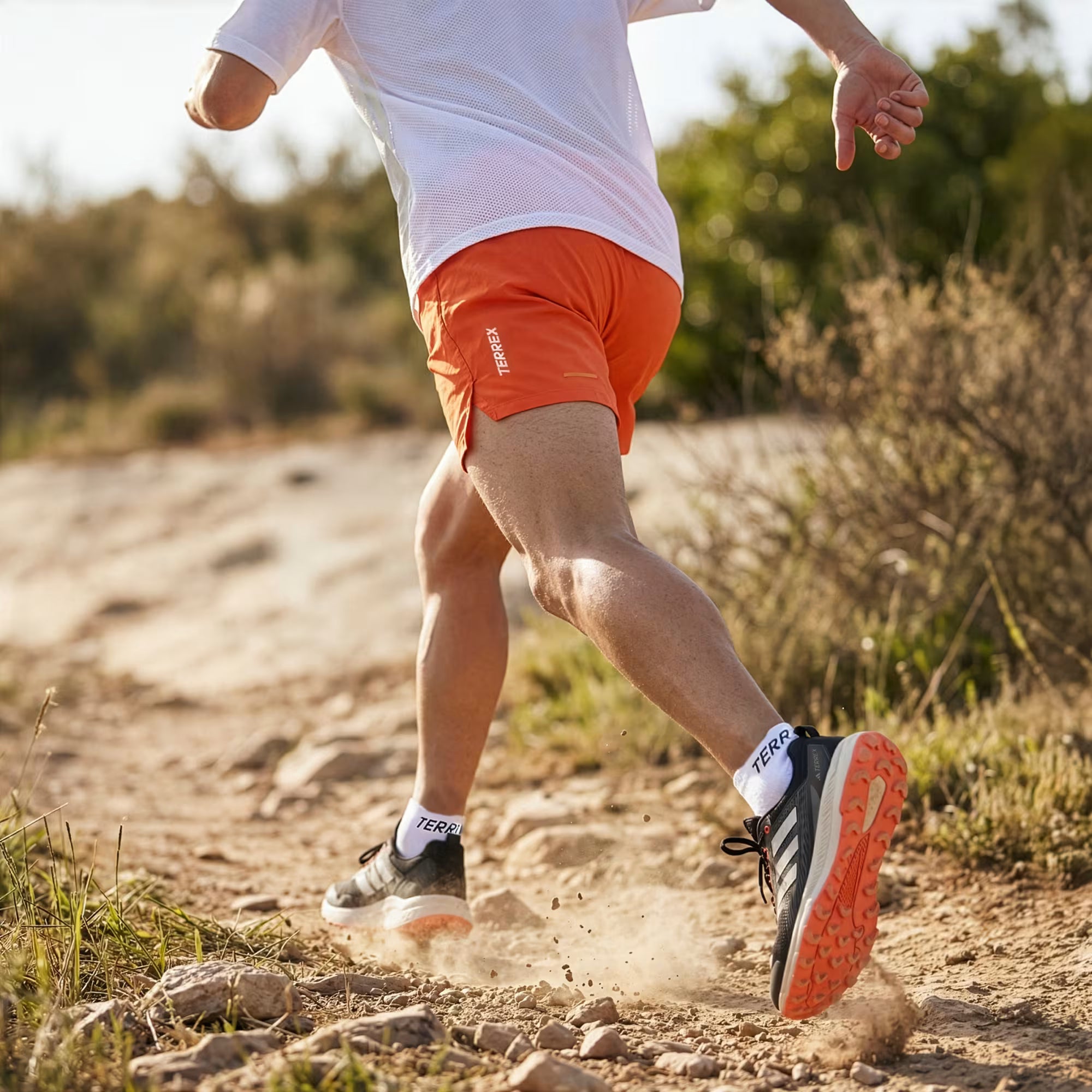 Adidas Men's XPR CLIMA365 9" Shorts in Siesmic Orange
