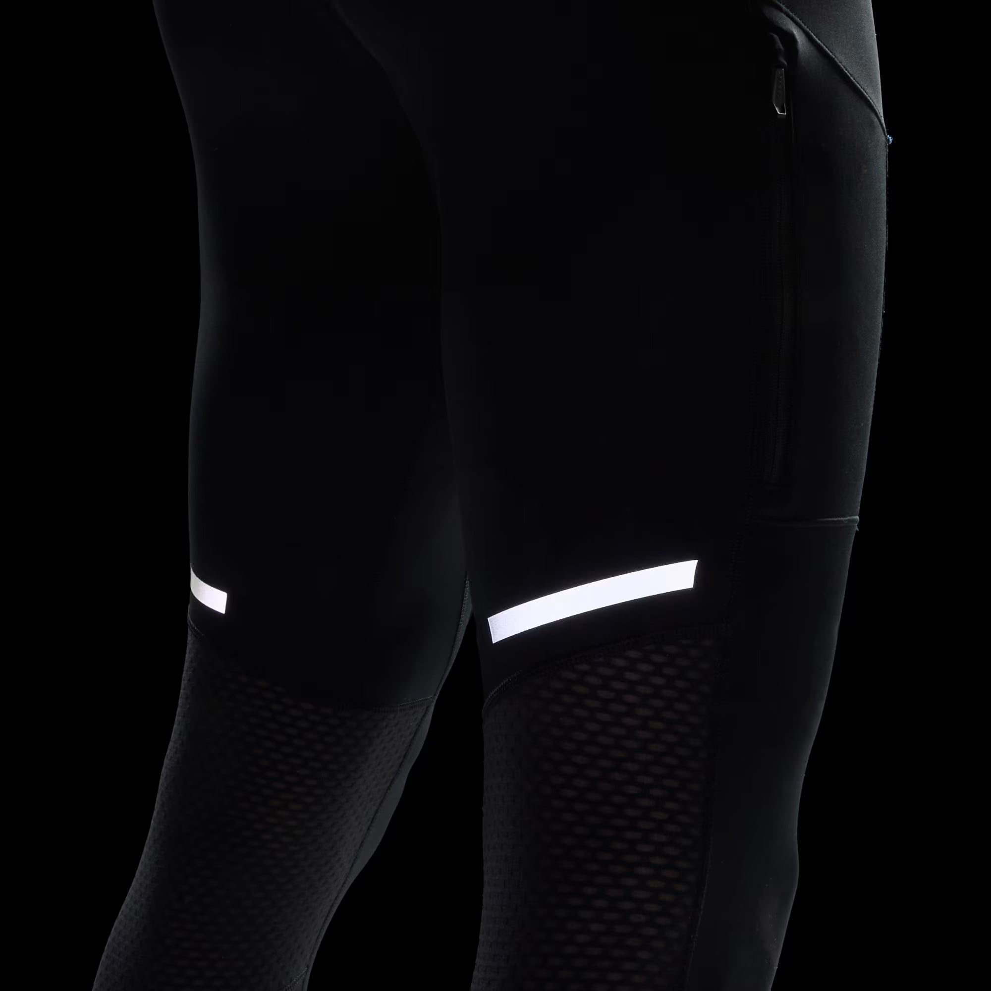 Adidas Men's XPR Trail Running Tights in Black