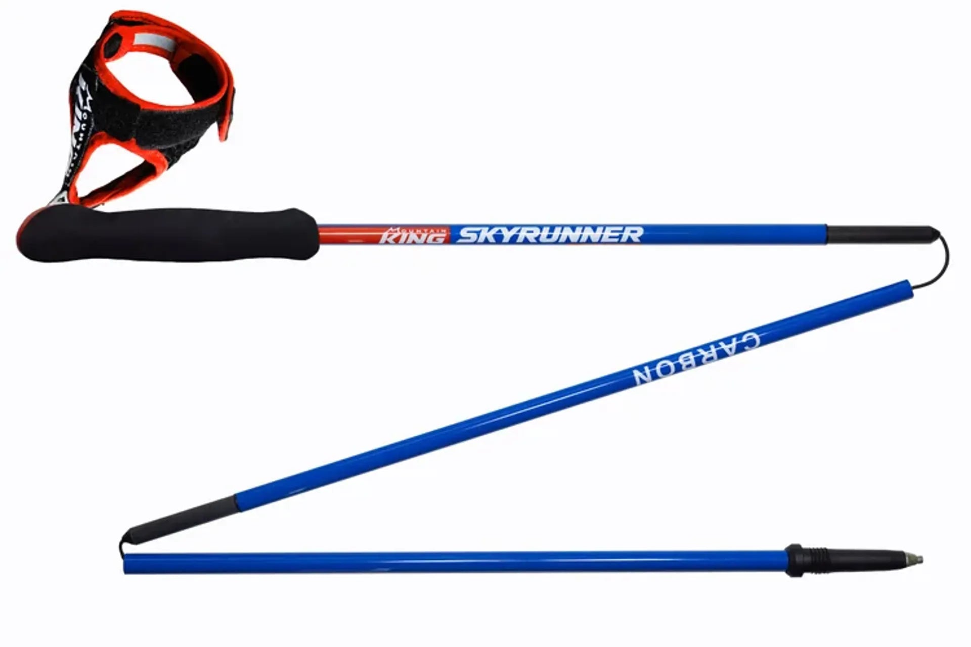 Mountain King SkyRunner EDGE 3 section in Blue/Red - Pair