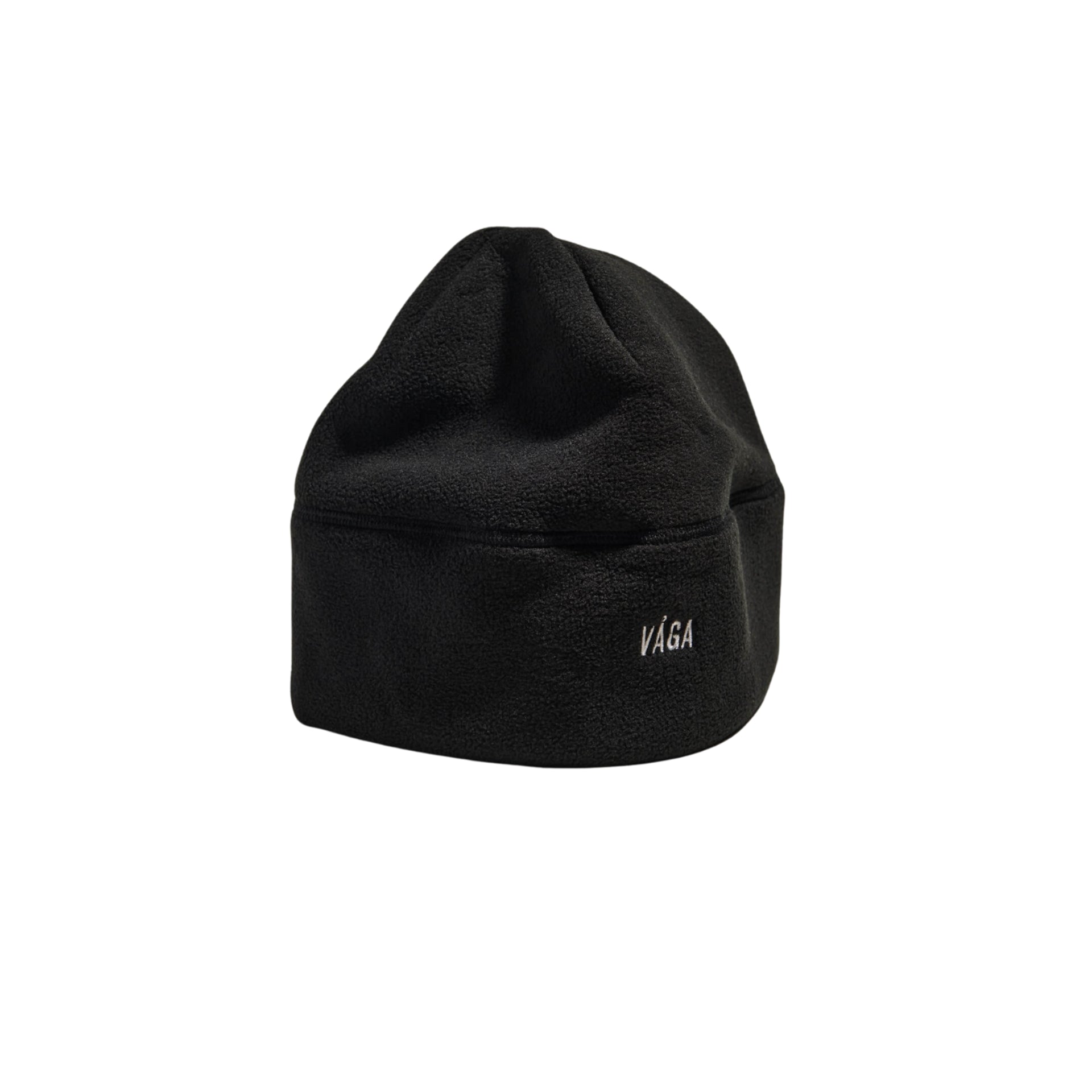 Vaga Fleece Beanie in Black
