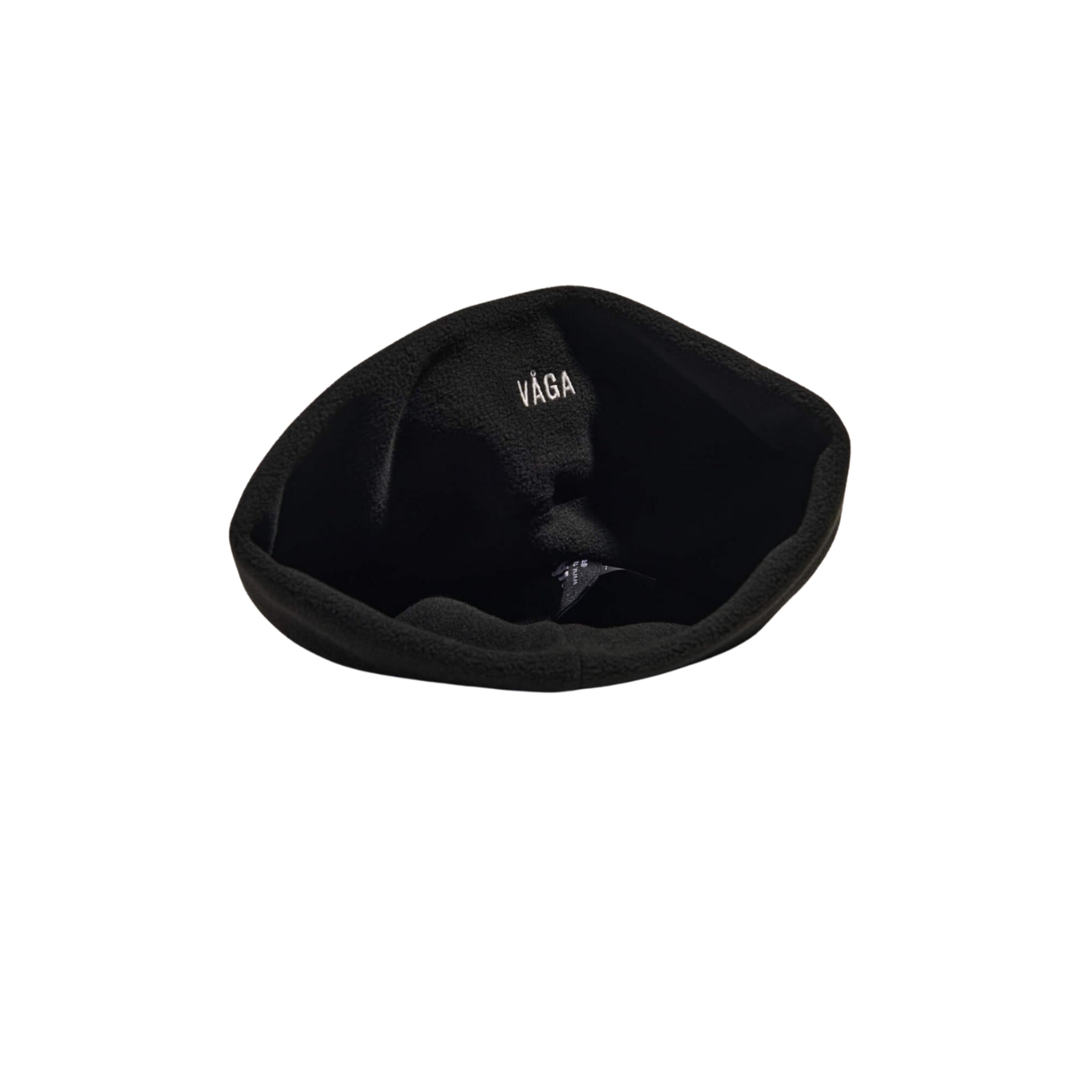 Vaga Fleece Beanie in Black