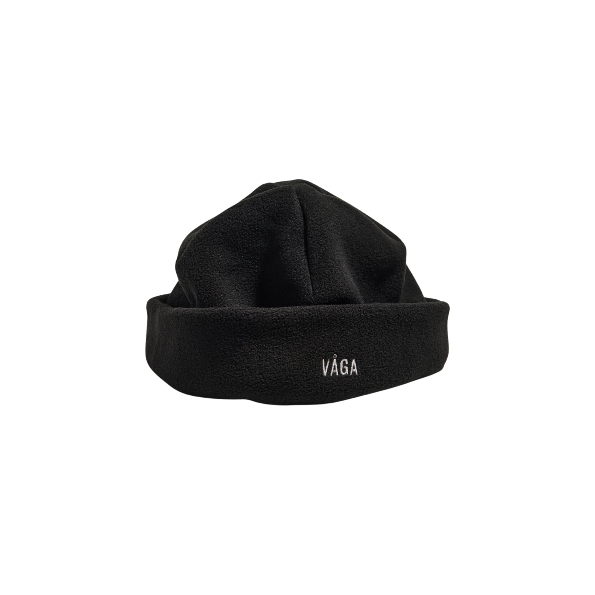 Vaga Fleece Beanie in Black