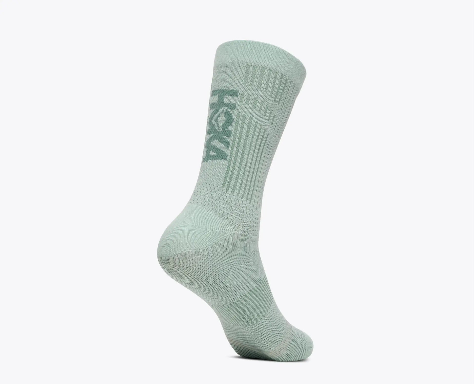 Hoka Men's Trail Run Crew Socks in Sage