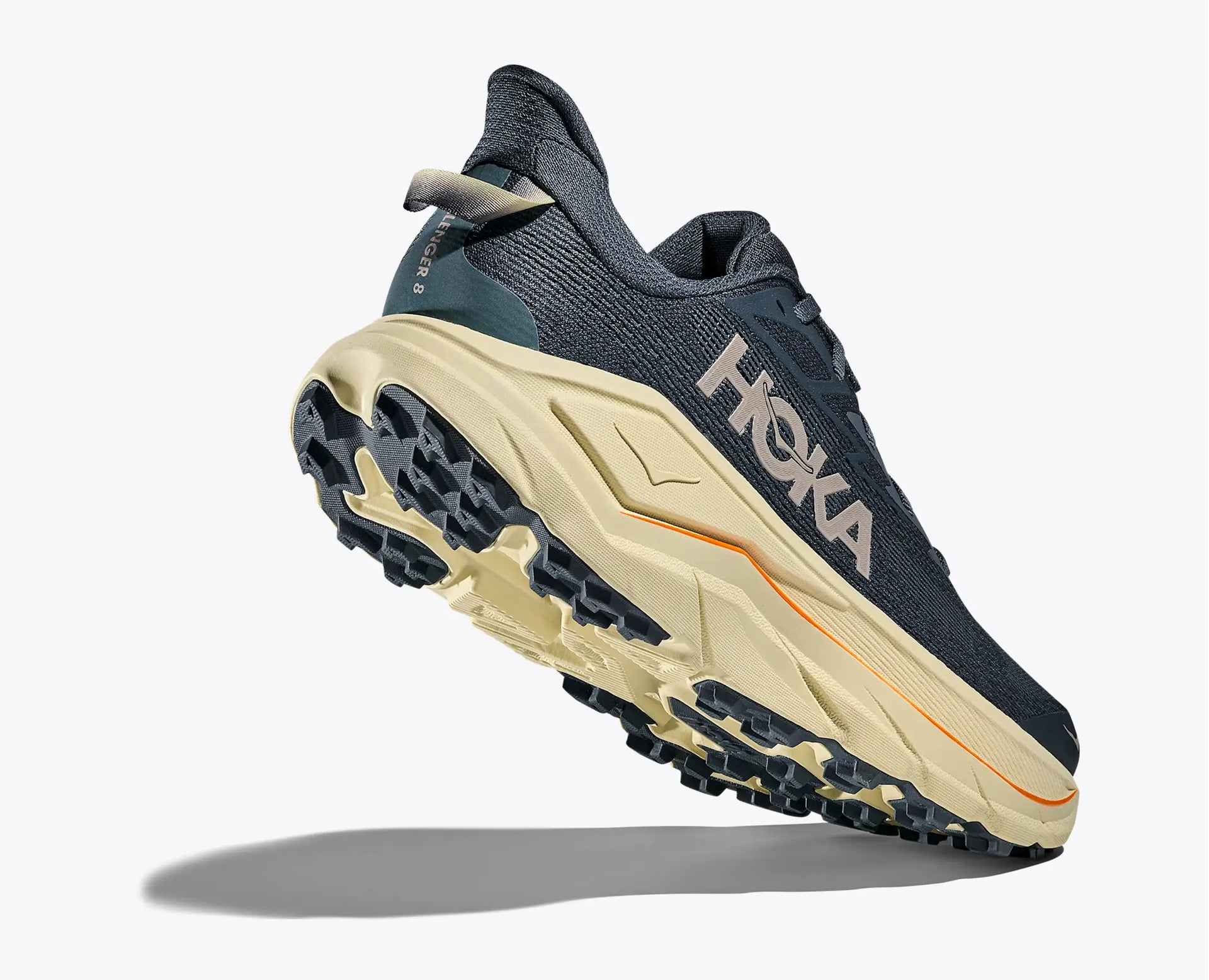Hoka Men's Challenger 8 in Faded Navy/Pampass Grass