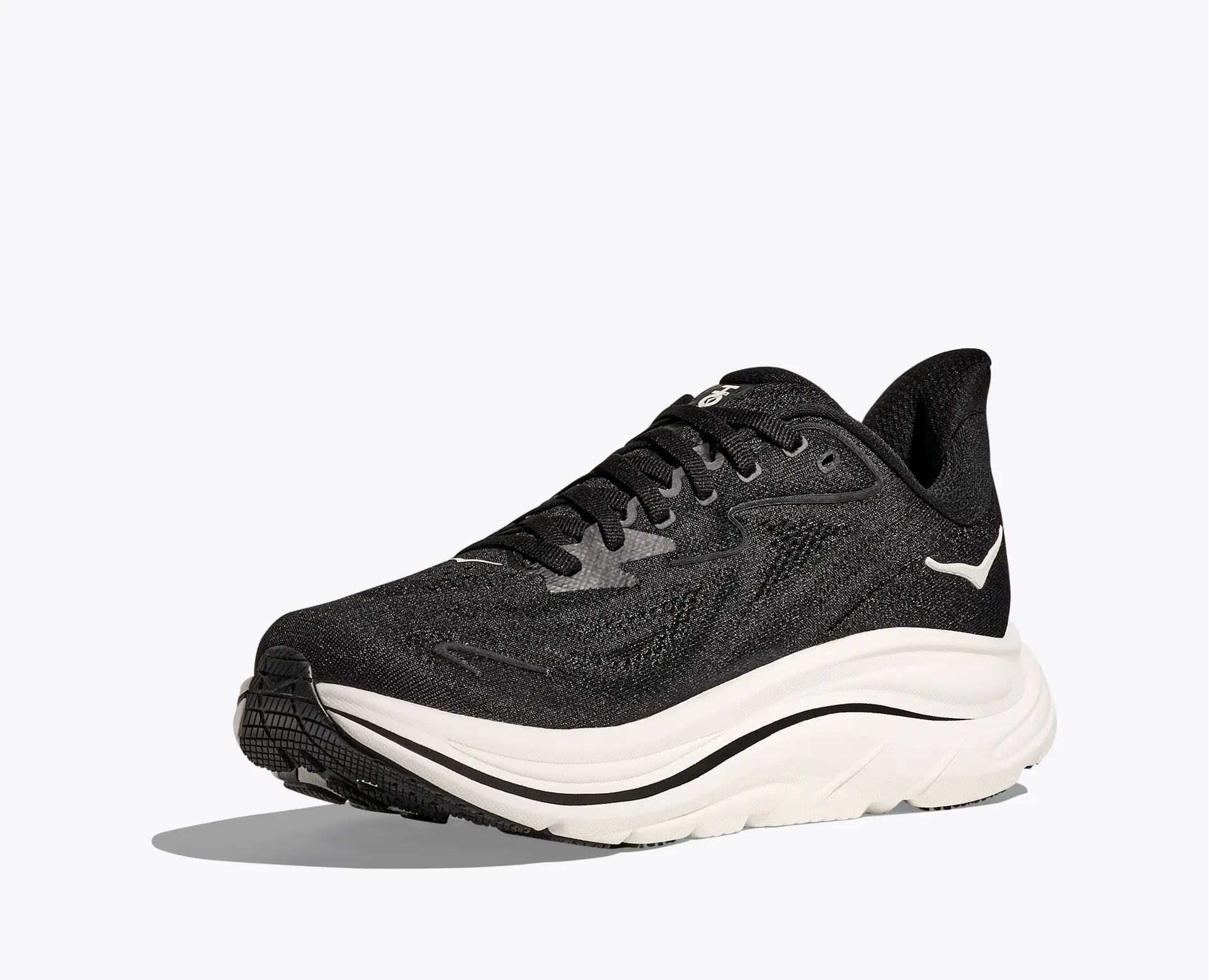 Hoka Men's Clifton 10 in Black/White