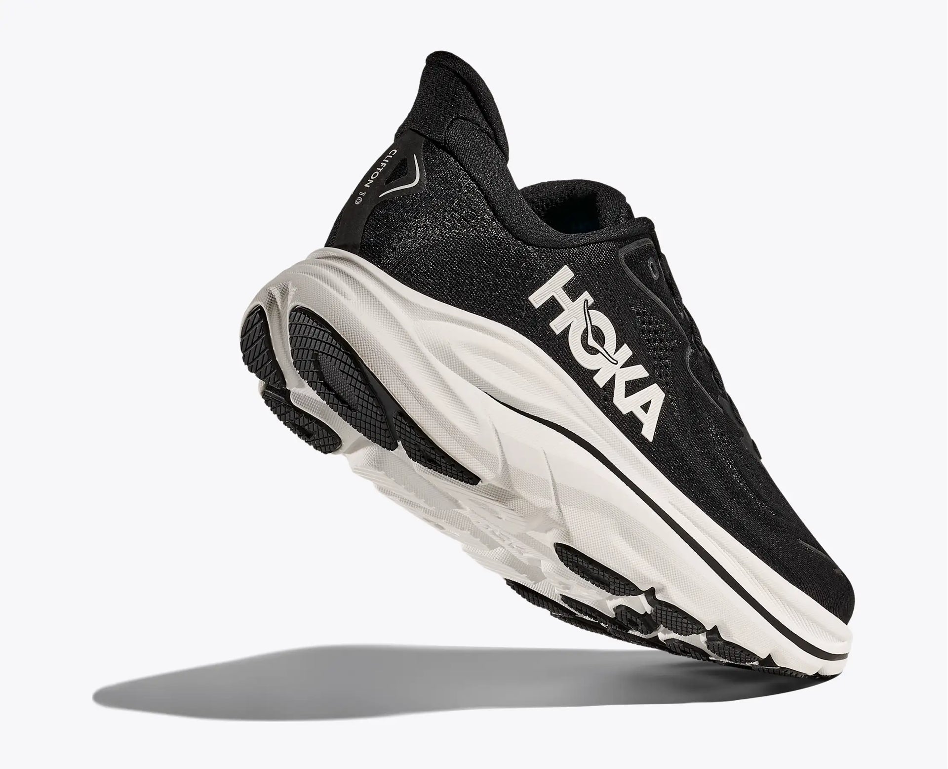 Hoka Men's Clifton 10 in Black/White