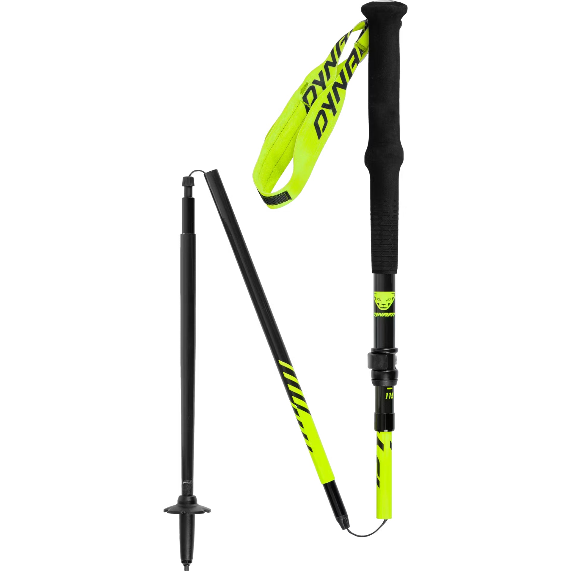 Dynafit Ultra Pro Poles in Fluo Yellow