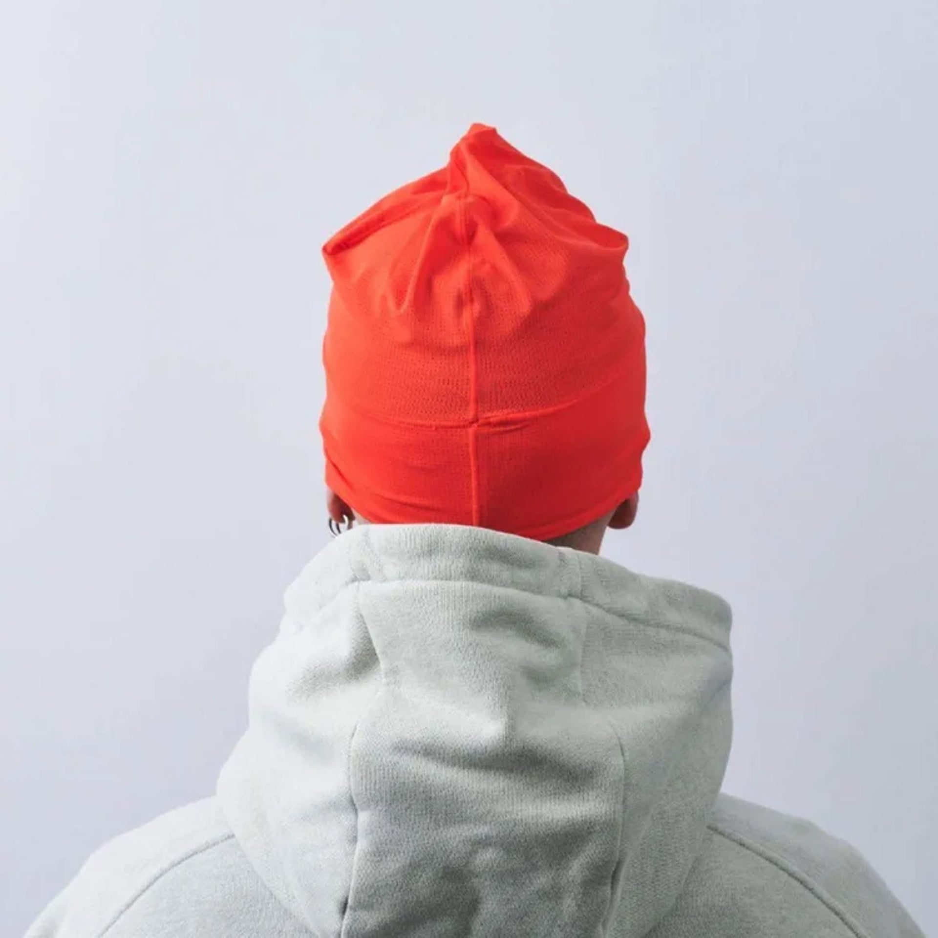 Vaga Supersoft Lightweight Skull Cap in Neon Orange