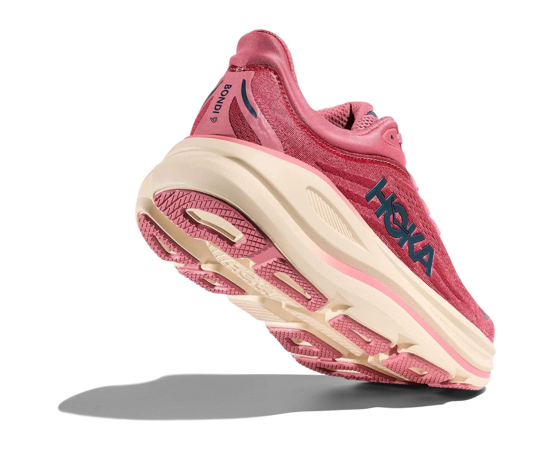 Hoka Women's Bondi 9 in Lingonberry/Cranberry