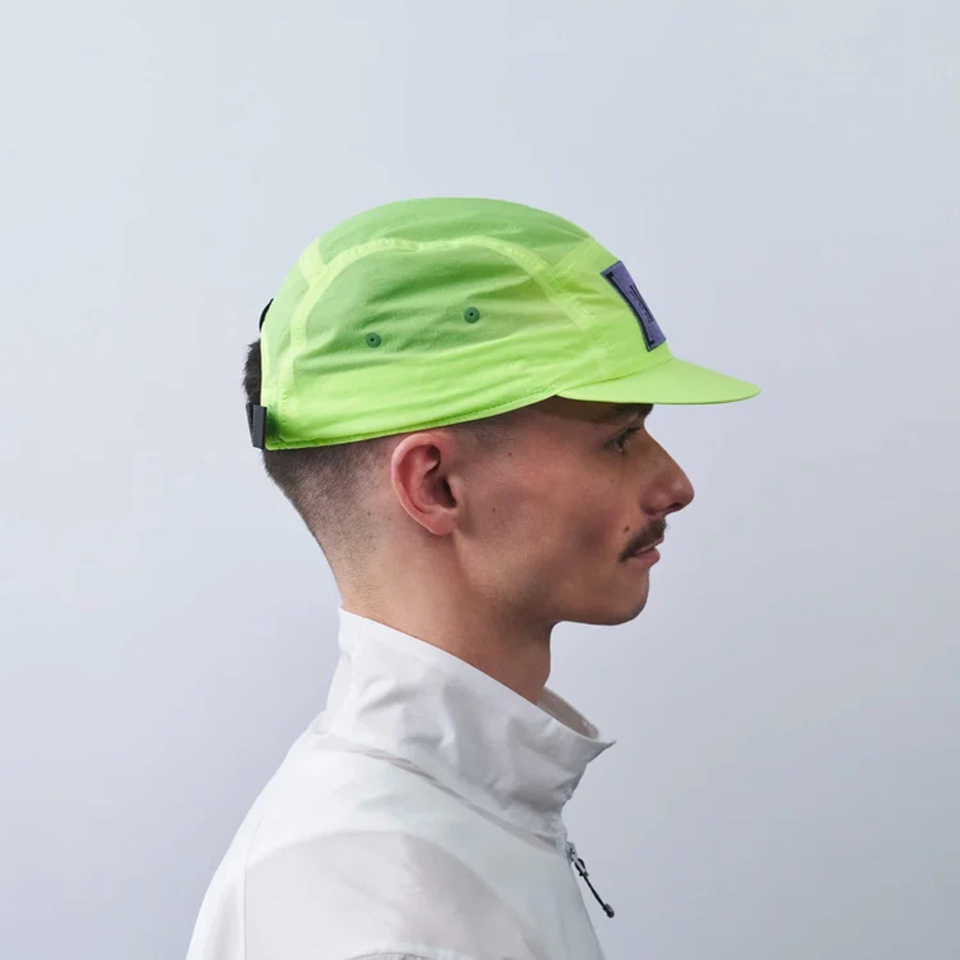 Vaga Feather Edge Cap in Neon Yellow