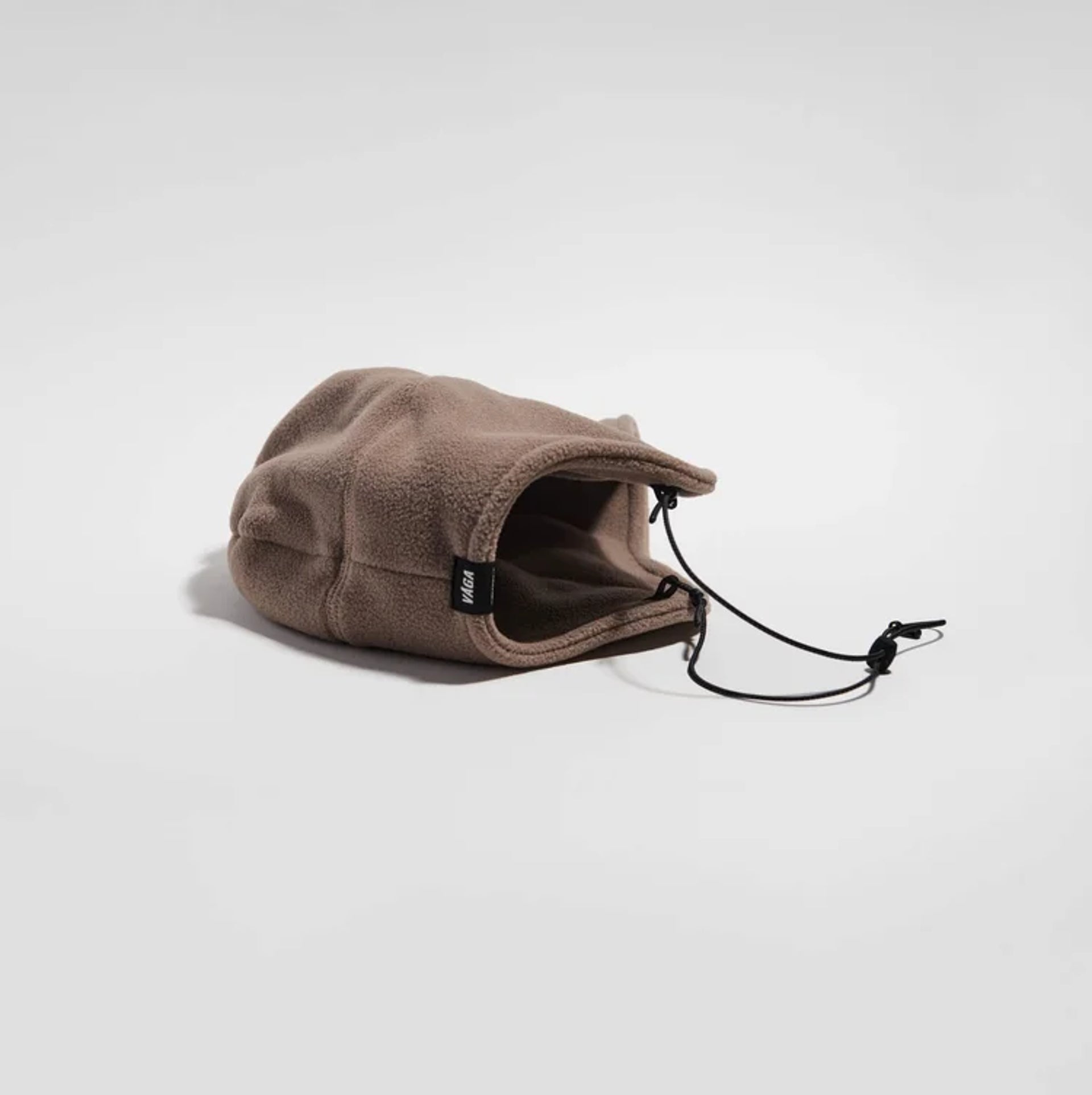 Vaga Fleece Summit Beanie in Taupe