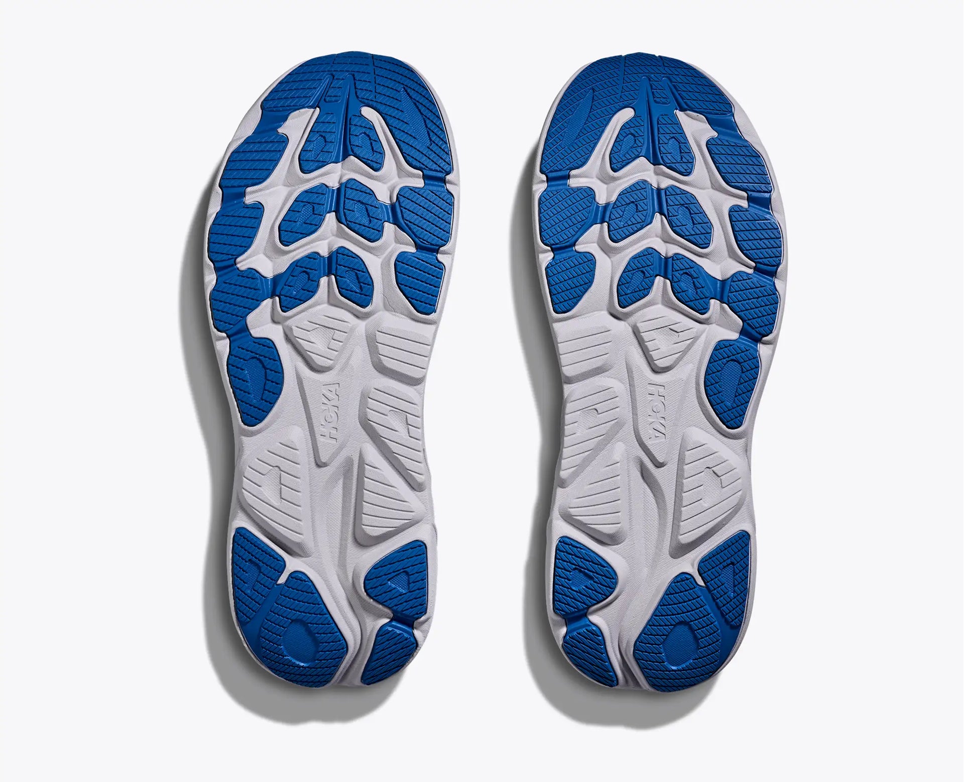 Hoka Men's Clifton 10 in Ash Grey/Neon Green