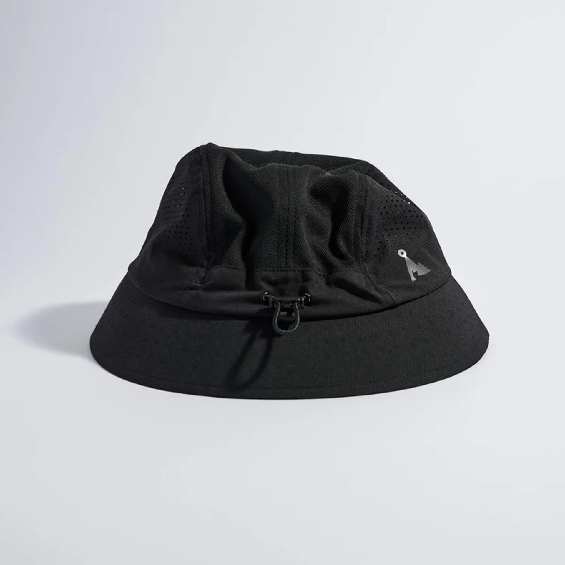 Vaga Feather Bucket Hat in Black