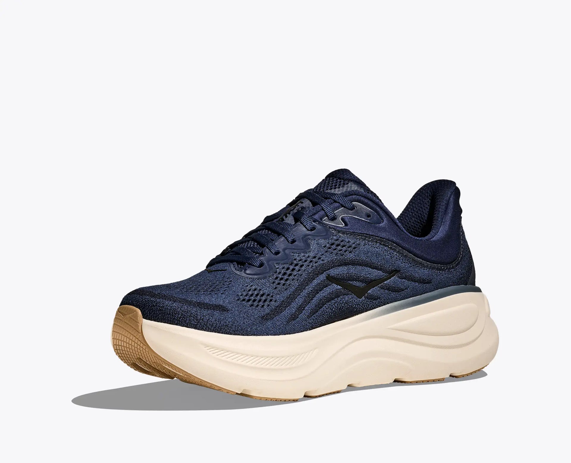 Hoka Men's Bondi 9 in Midnight Blue/Varsity Navy