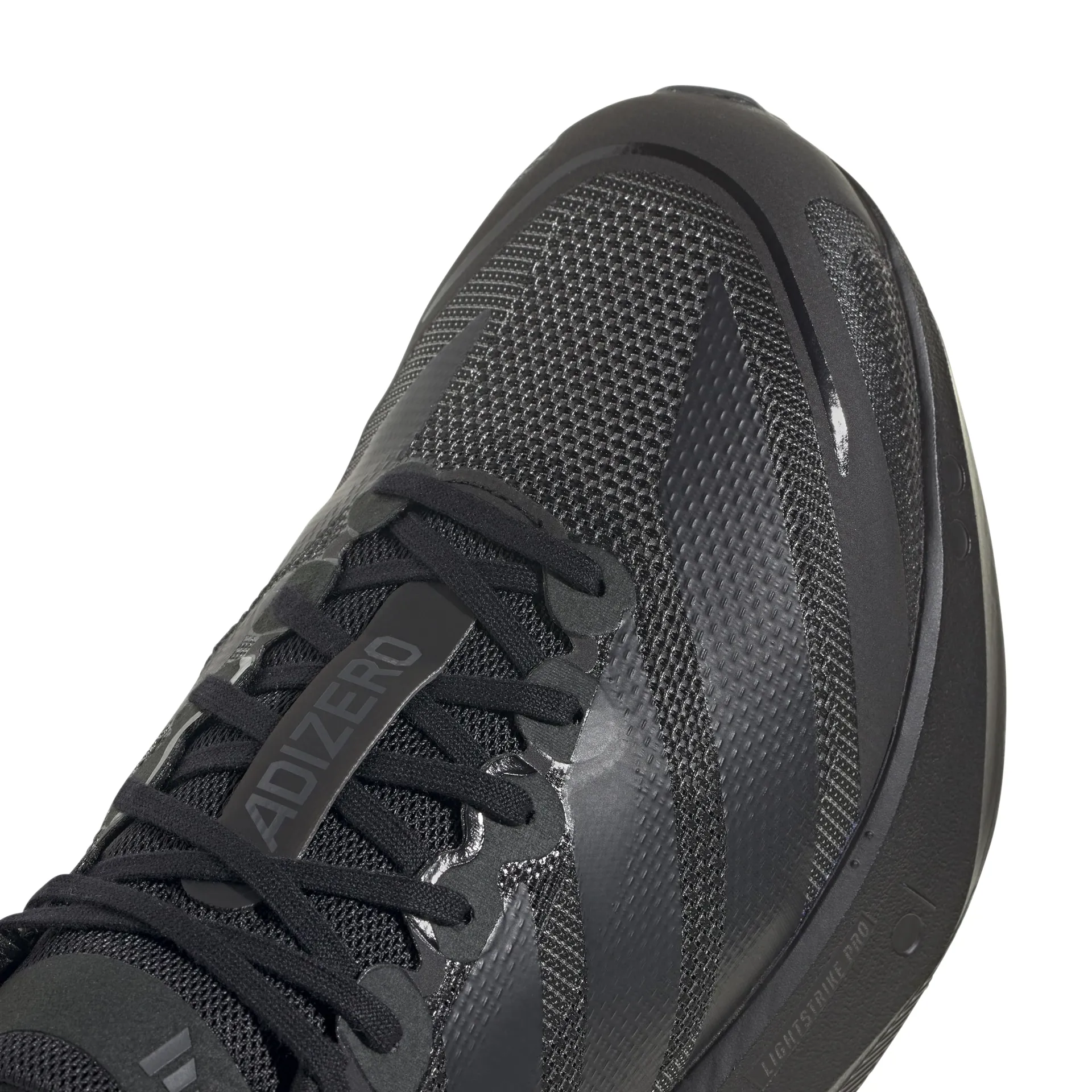 Adidas Men's Adizero Boston 13 Shoes in Black/Carbon