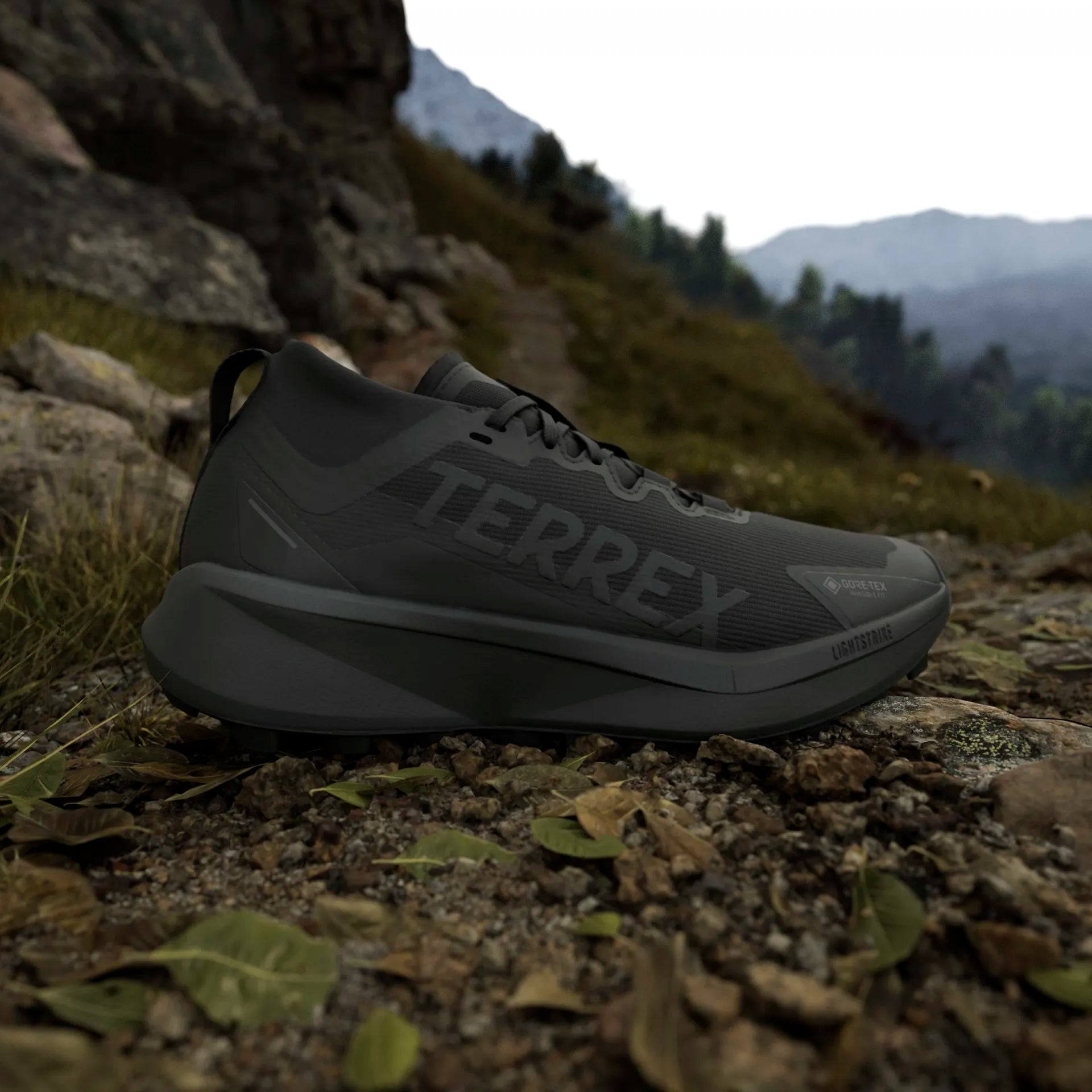 Adidas Men's Terrex Agravic GTX in Black/Grey