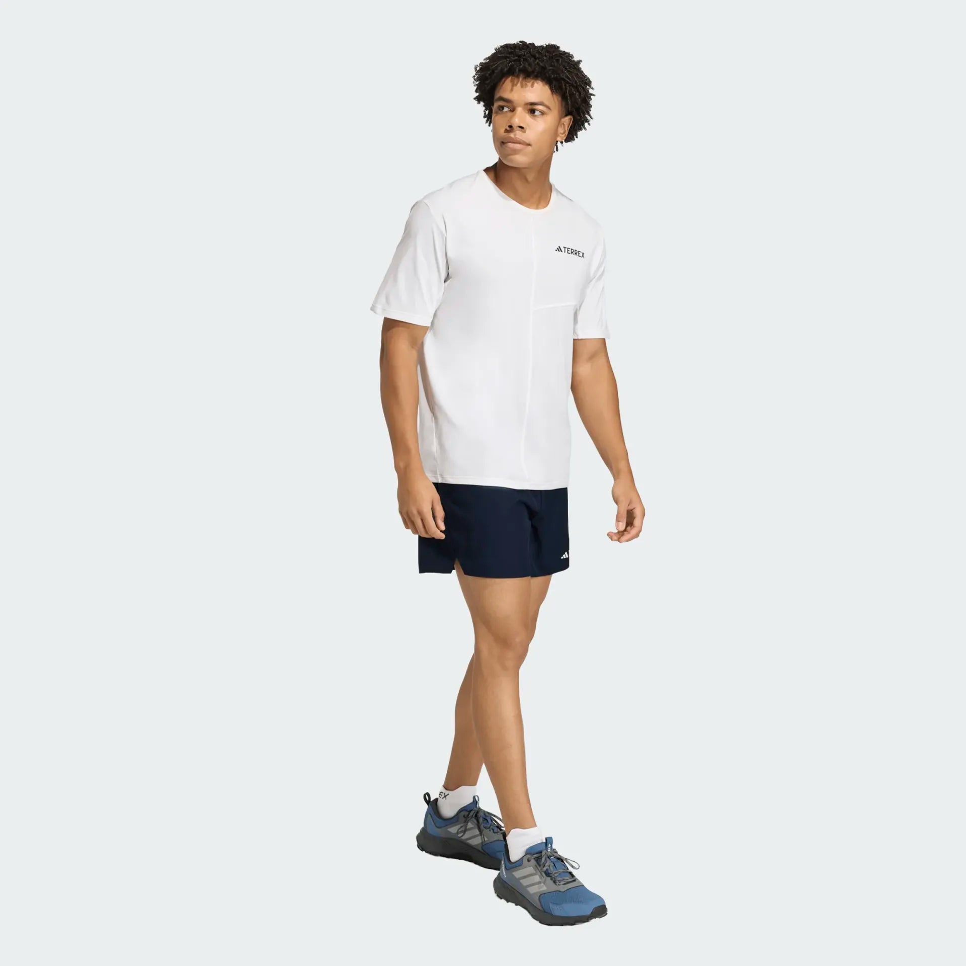 Adidas Men's MT Light 7" Shorts in Blue