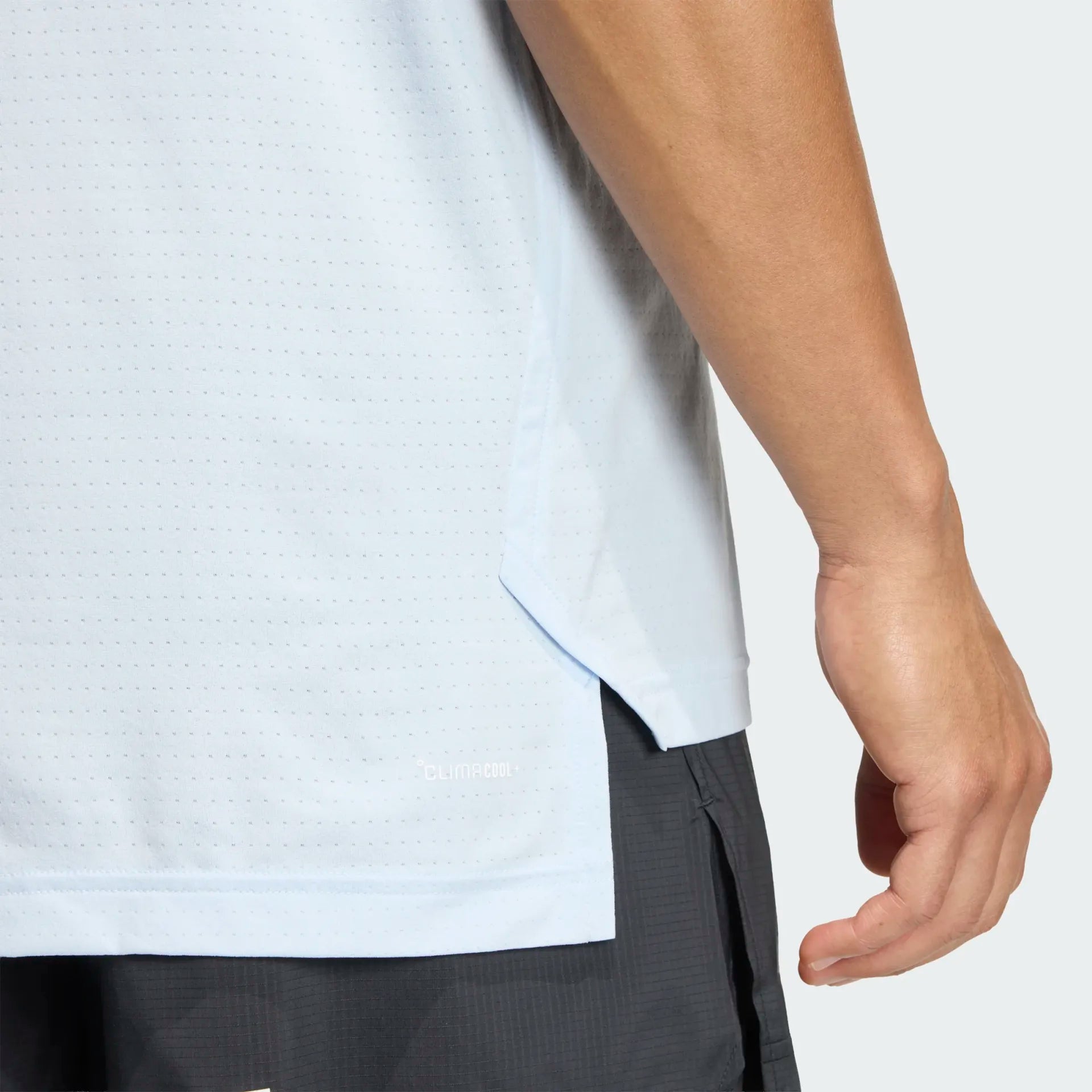 Adidas Men's XPL Trail Tee in Clear Sky