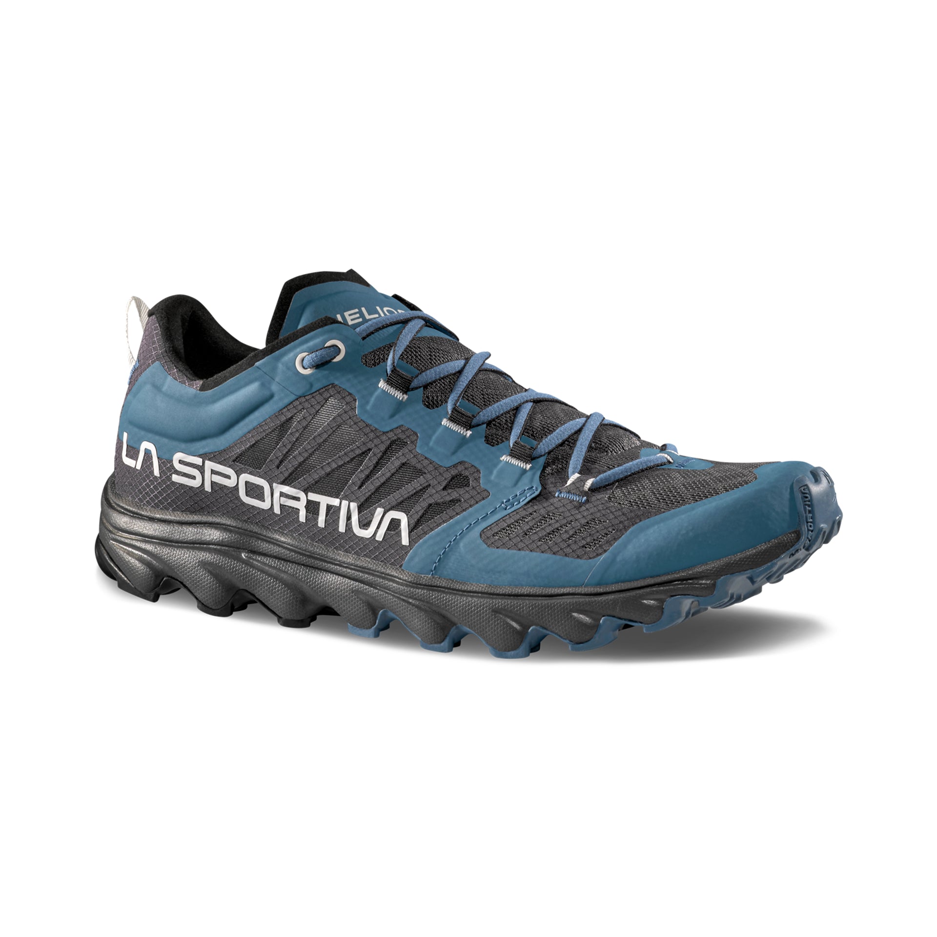 La Sportiva Men's Helios III Shoes in Hurricane/Chalk