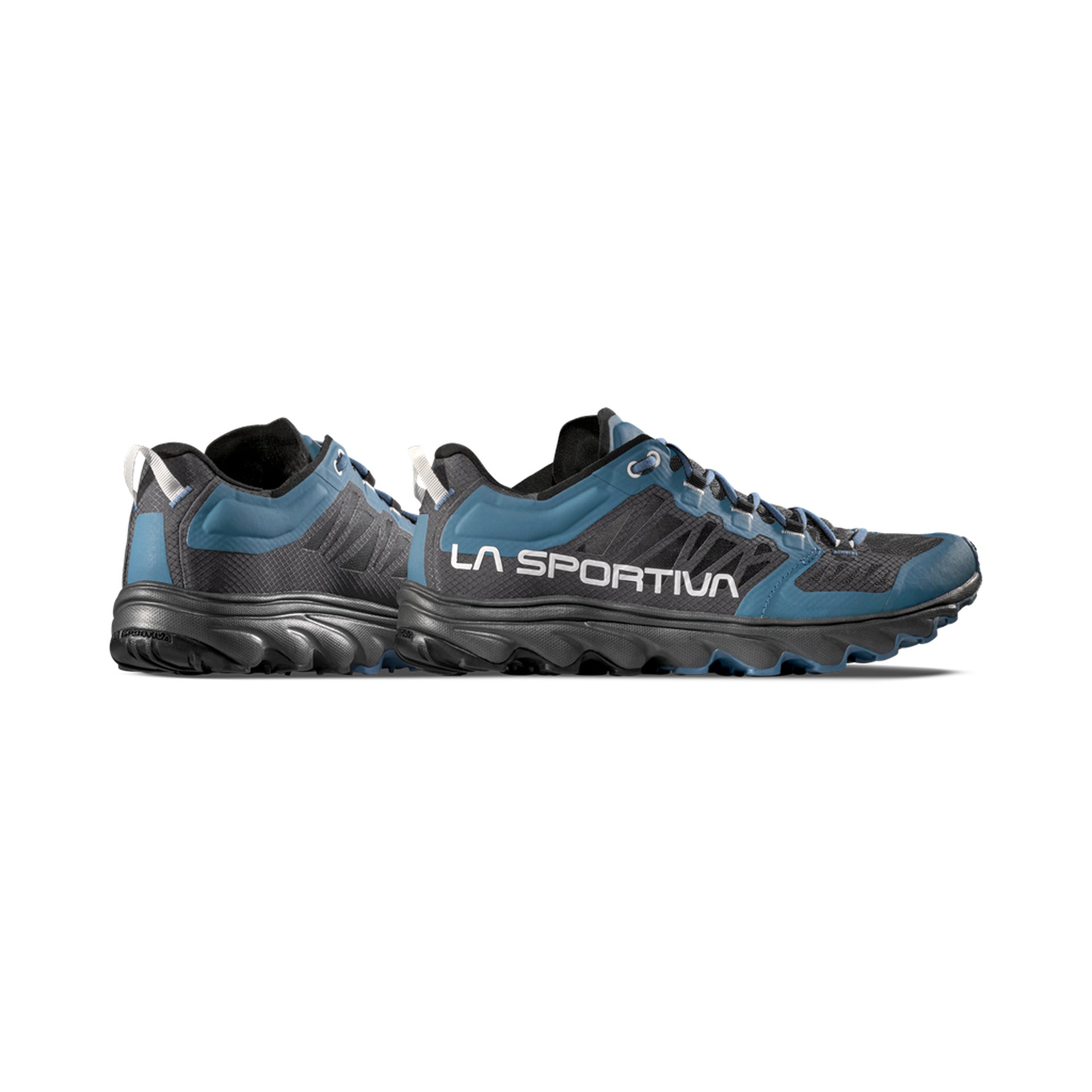 La Sportiva Men's Helios III Shoes in Hurricane/Chalk